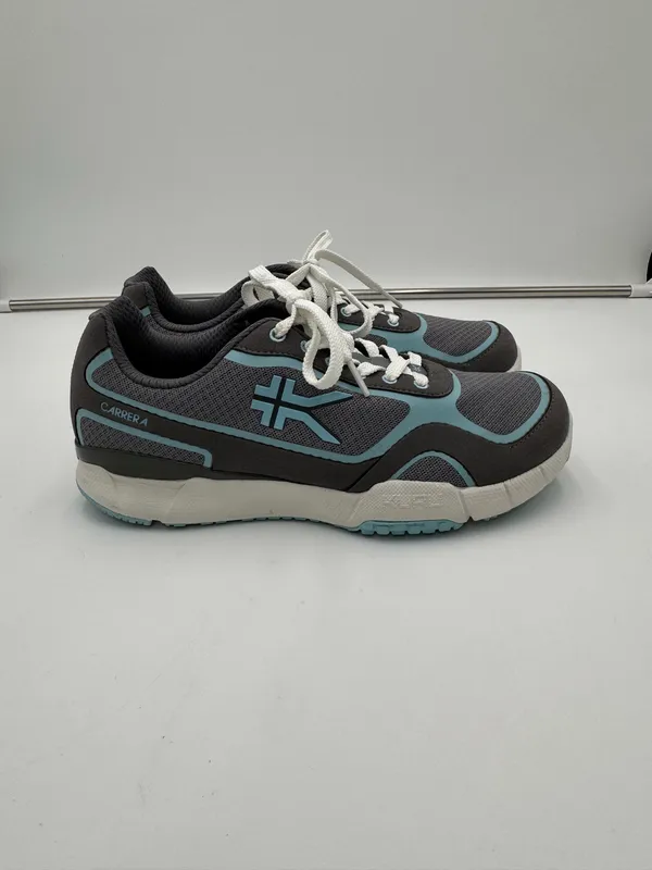 Carrera Kuru Women’s 9 Gray Blue Walking Shoes Orthopedic Comfort Sneakers - Image 4