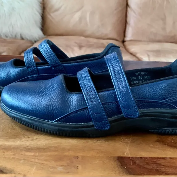 PROPHET Blue Leather Shock Absorbent Walking Shoes Size 9.5 - Image 4