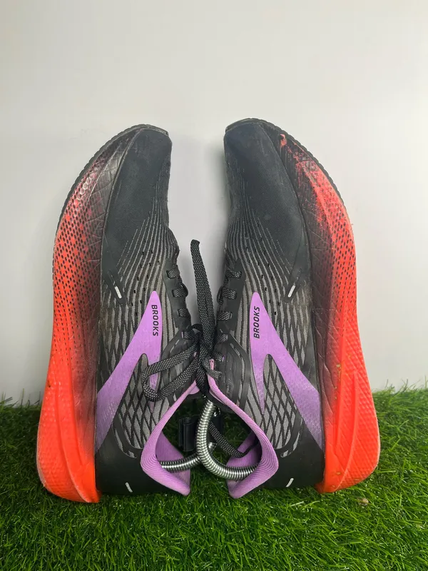 Brooks Hyperion Max Running Shoes Men’s Size 9.5 Black Purple Red Athletic Sneakers - Image 6