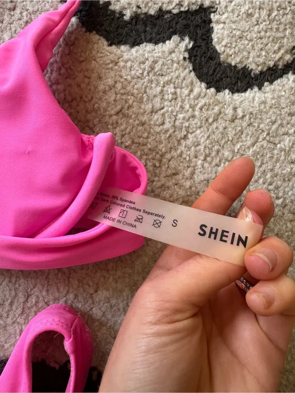 SHEIN Hot Pink Underwire Bikini Set - Image 5