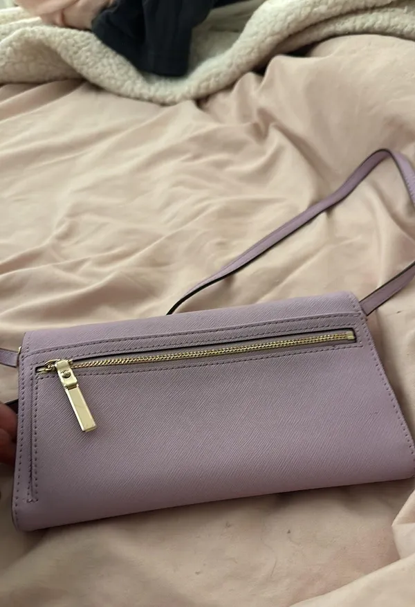 Kate Spade Lavender Cross Body wallet - Image 3