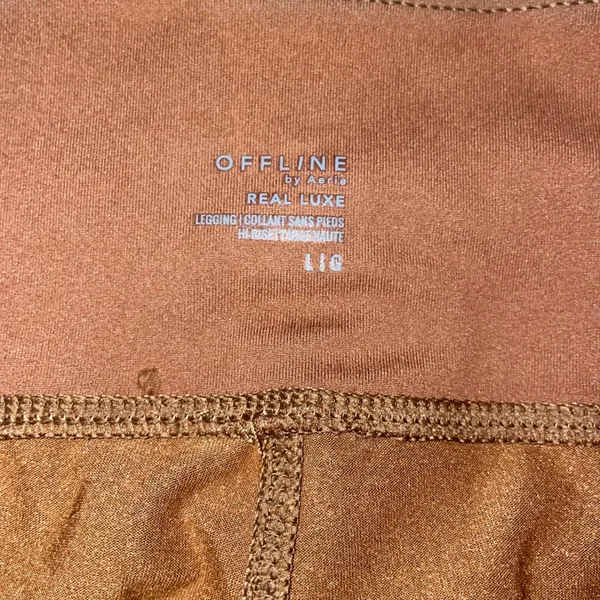 Y2K Chic Boho Western Faux Leather Pants Faux Leather Leggings Cognac LargeBrown - Image 5