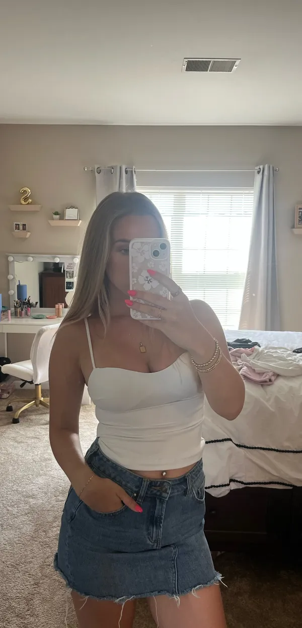 Princess Polly White Tank Top - Image 2
