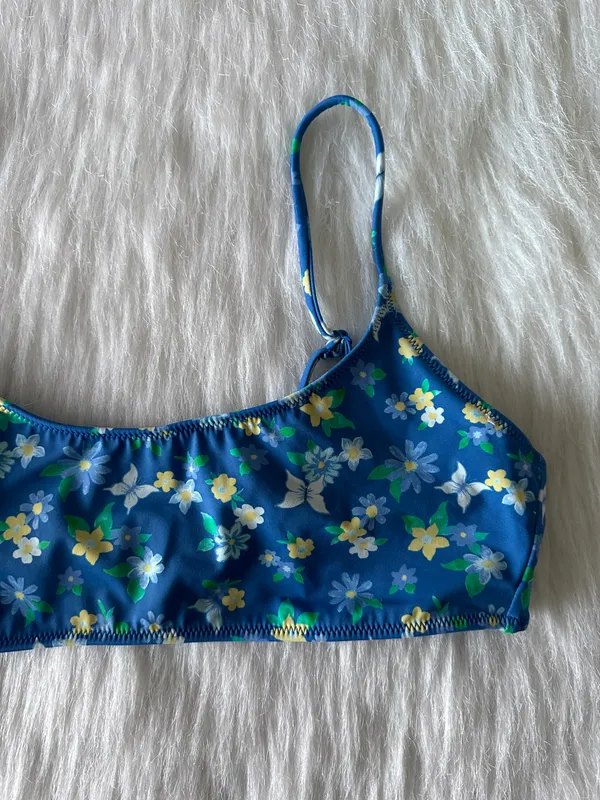 PacSun NWOT Swim Floral Bikini Top - Image 4