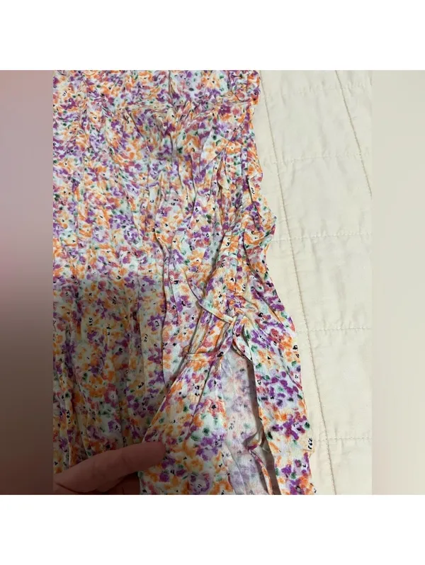 New Lulus Floral Midi Skirt - Image 2