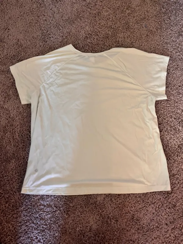 Athleta light green short sleeve shirt - Image 2
