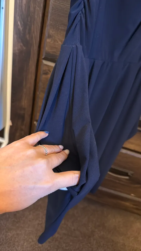 Day trip navy blue dress - Image 3