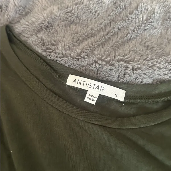 Antistar Olive Green Long Sleeve Women's Top - Image 3