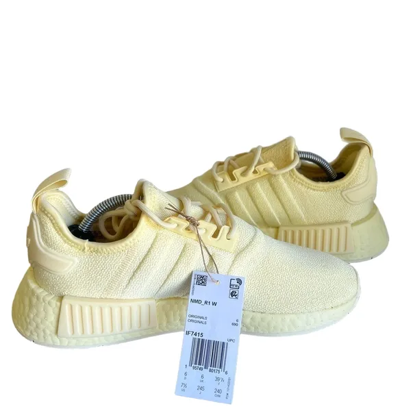 Adidas NEW Women's Originals NMD_R1 Almost Yellow Shoe Size 7.5 #783 - Image 5