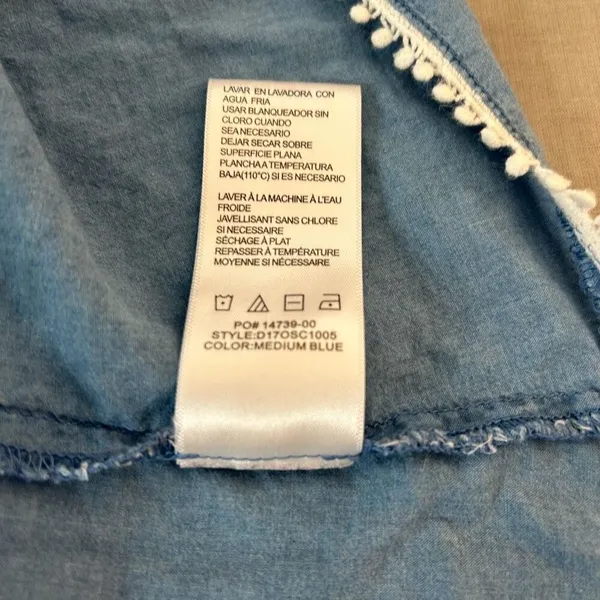 🔥🔥5 for $25🔥🔥 Joes jeans denim chambray off the shoulder blouse - Image 10