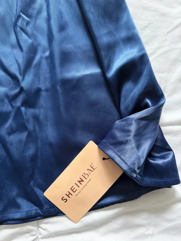 Shein Blue Mini Dress - Image 3