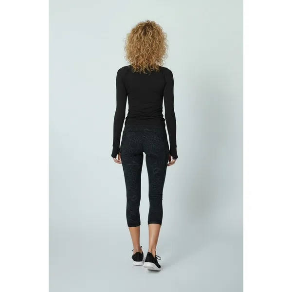 Lululemon Speed Up Crop 21 Luxtreme Mach Blue Black 10‎ - Image 8
