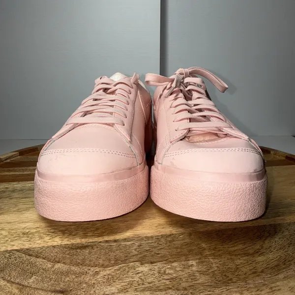 Womens Nike Blazer Low Platform Pink Rose Sneaker Size 10 Sportswear Dj0292-600 - Image 8