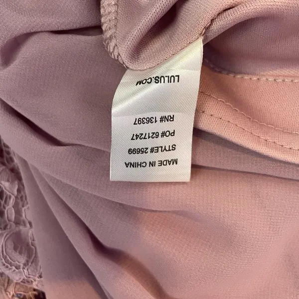 Lulus Love Spell Lace-Back Maxi‎ Dress in Dusty Lavender Size Medium - Image 8