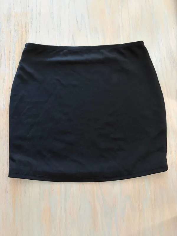 Black Mini Skirt - Image 2