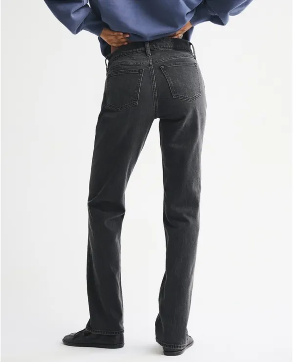 Abercrombie Mid-Rise 90s Straight Jeans - Image 2