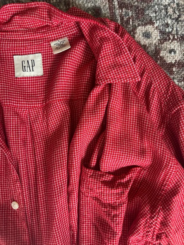 Gap Button-Up Shirt Long Sleeve - Image 6