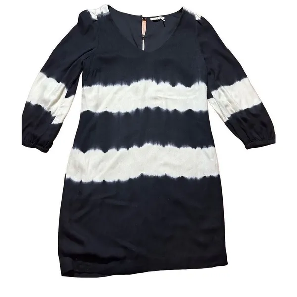 ANTHROPOLOGIE FLOREAT INKWASH SHIFT TUNIC DRESS sz‎ 6 - Image 9