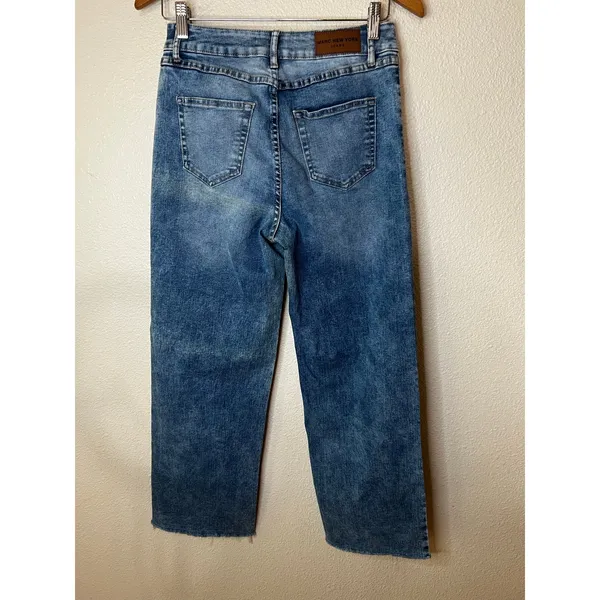 Marc New York blue embellished straight leg Jeans WOMENS 4 - Image 4