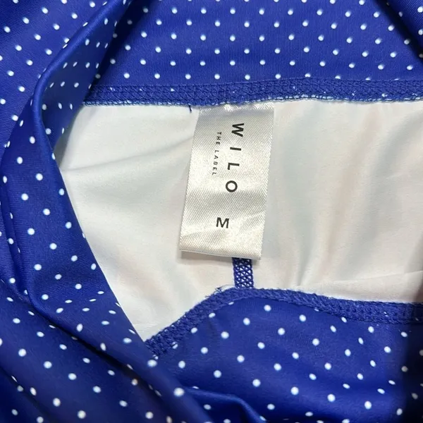 WILO The Label Polka Dot V Waist High Rise Shorts Size‎ Medium - Image 8