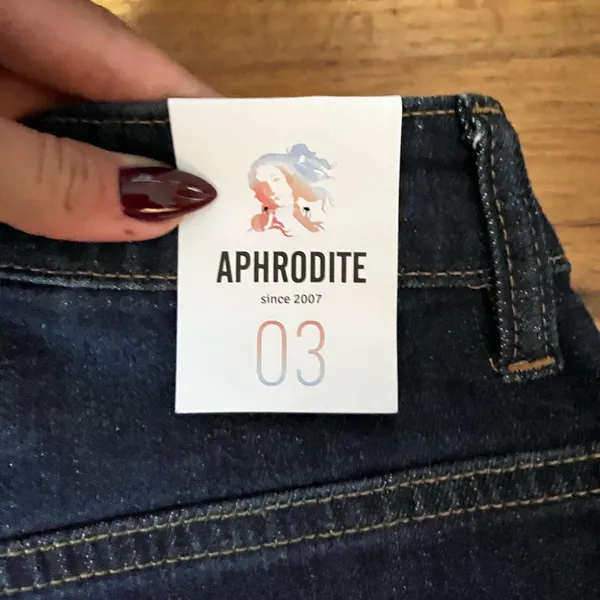 Boutique Wide Leg Jeans size 3/26 Aphrodite Brand NWT - Image 10