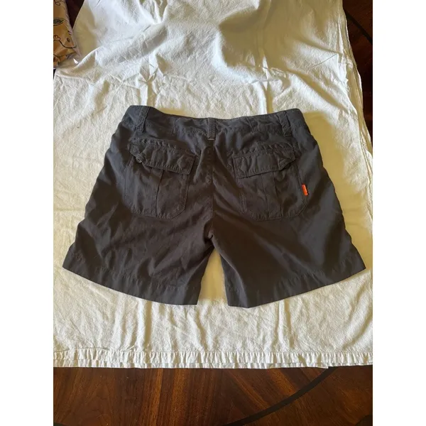 Icebreaker New Zealand Merino Women's Hiking Cargo Shorts, Charcoal, Size 28 - Image 3