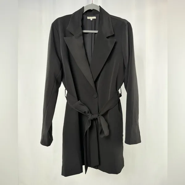 Remi x Revolve‎ Meghan Blazer Dress in Black Size Extra Large - Image 2