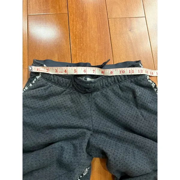 Nike x Liberty Tech SweatPants Jogger Charcoal Grey‎ Floral Stripe Textured S - Image 6