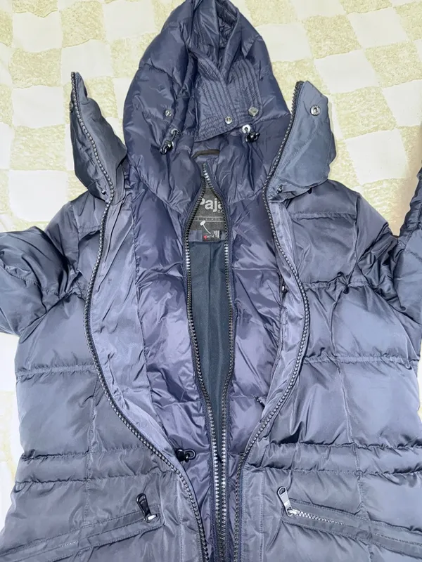 Pajar Panther Navy Blue Insulated Long Coat size M‎ - Image 4