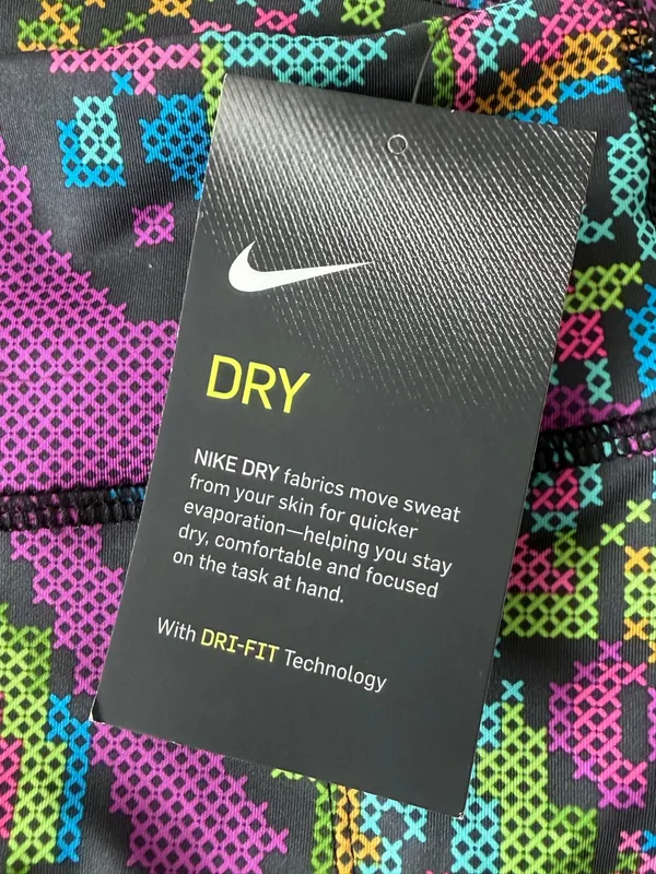 Nike Multi-Color Pixel Activewear Leggings - Image 7