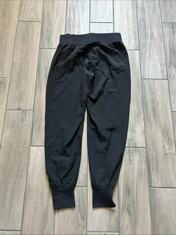 Target Black Women's Jogger Sweatpants with Cuffed Ankles - Image 4