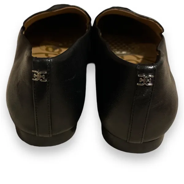 Sam Edelman Black Leather Pointed Toe Loafers - Image 5