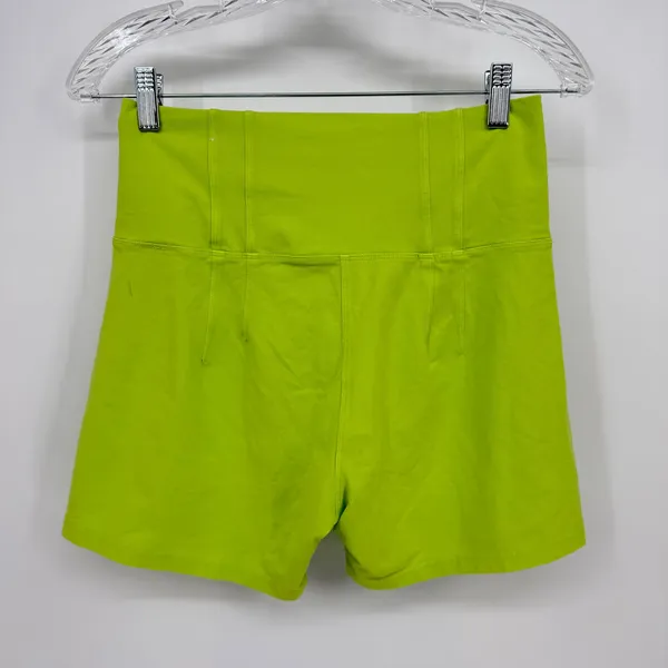OFFLINE by Aerie‎ Bike Shorts Women L Lime Green Activewear Pilates Gym Sporty - Image 5