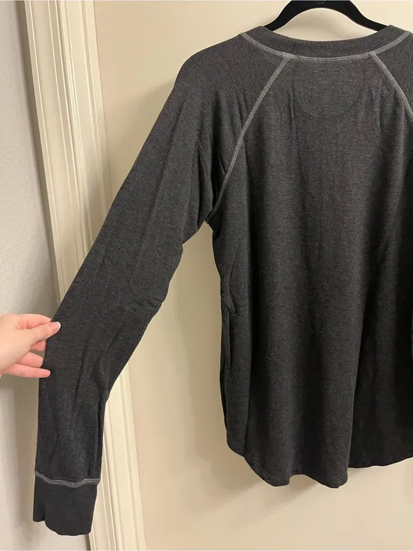 Splits59 Warm Up Pullover Grey Size Small - Image 8