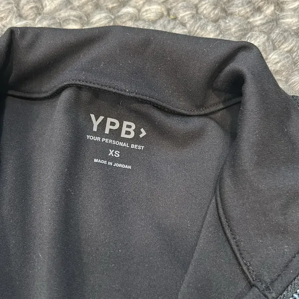 YPB Atheltic Full Zip Women's Black Workout Jacket Size XS - Image 7