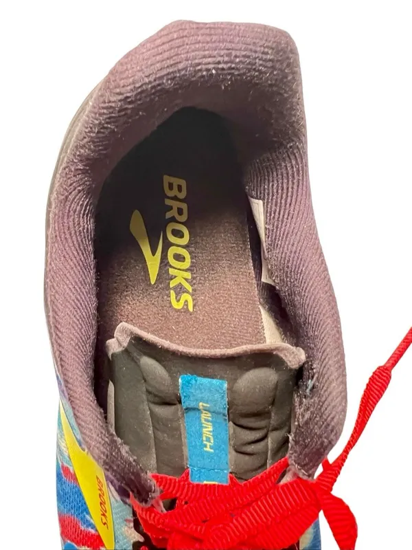 Womens Brooks Launch 9 Rock N Roll Marathon Blue Athletic Running Shoes Sz 8 - Image 10