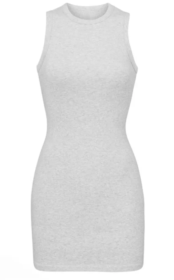 Skims Cotton Rib Tank Dress - Image 7