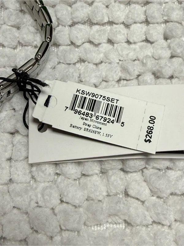 Kate Spade NY Metro Three-Hand Quartz Bracelet Watch & Crystal Bracelet Set NWT - Image 13