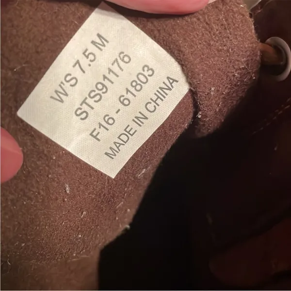 Sperry Brown and Black Winter Boots - Image 4