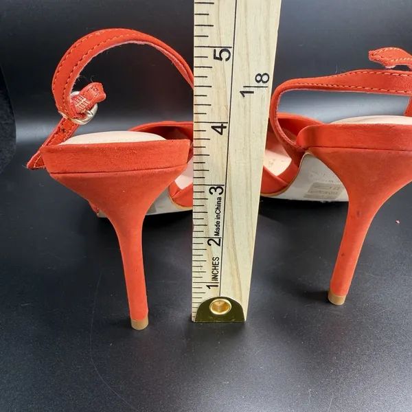 Aldo Stessy‎ slingback pointed-toe heels in a bright coral - Image 2