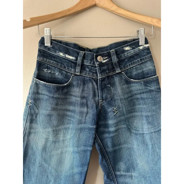 Ksubi Wide Leg Jeans Vintage Y2K Size 6 - Image 2