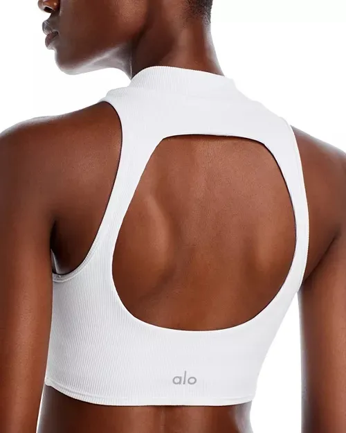 Alo Yoga Ribbed Dynamite Crop Tank - Image 5