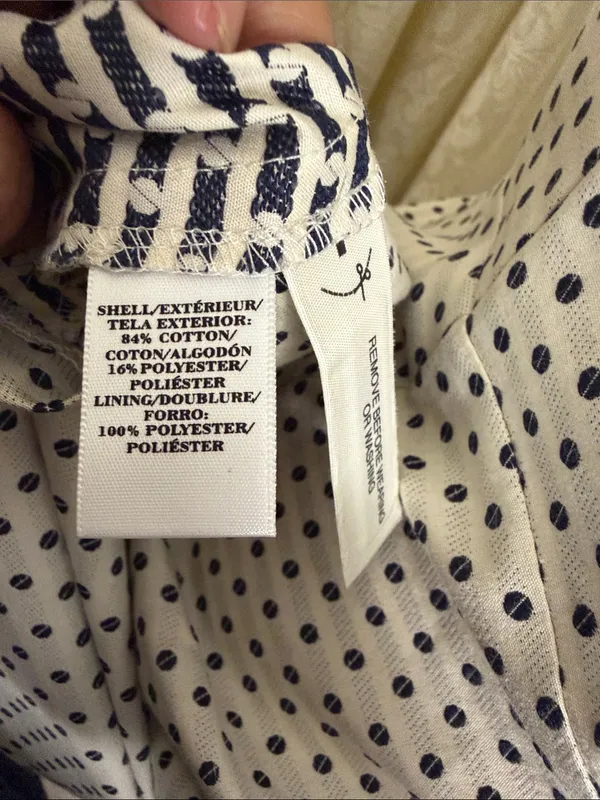 Ann Taylor Cream Polka Dot Midi Dress - Image 6