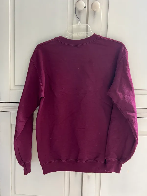 Gildan Maroon Chicago Sweatshirt - Image 2