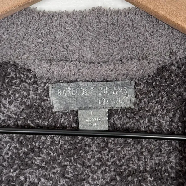 Barefoot Dreams CozyChic Women's Barefoot In The Wild Robe Size Large - Image 4