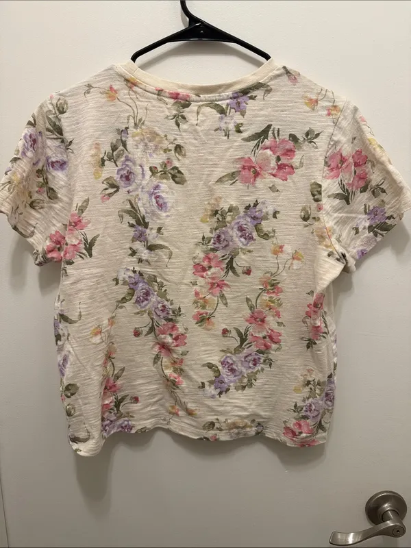 Gap × LoveShackFancy Floral Shrunken T-Shirt - Image 5