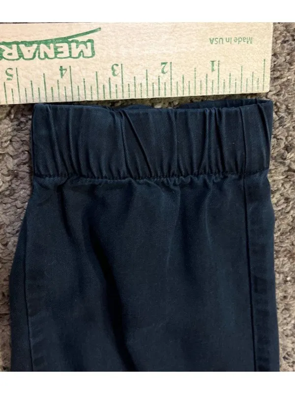 Abercrombie & Fitch Women’s S Navy Paperbag Jogger Pants Used Blue Lyocell - Image 12