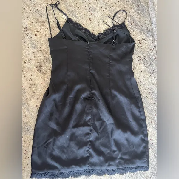 Princess Polly MAPLE MAE MINI DRESS BLACK - Image 9