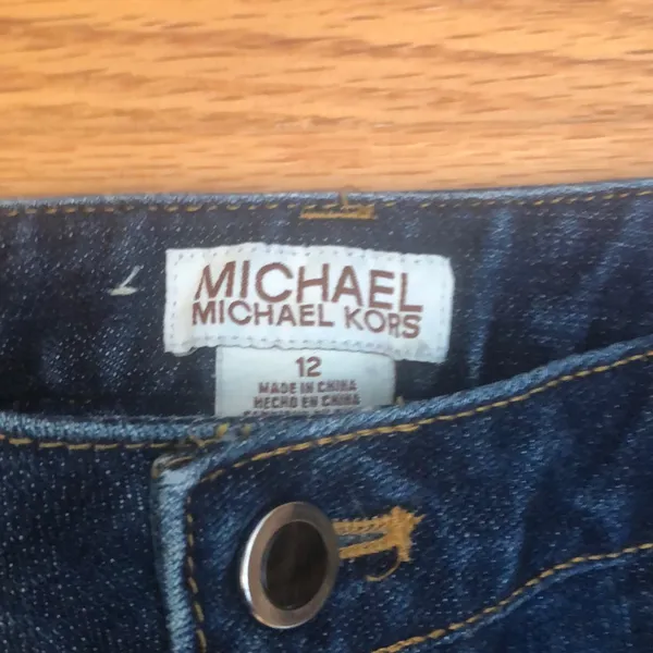Michael Kors blue jeans size 12 bootcut - Image 3
