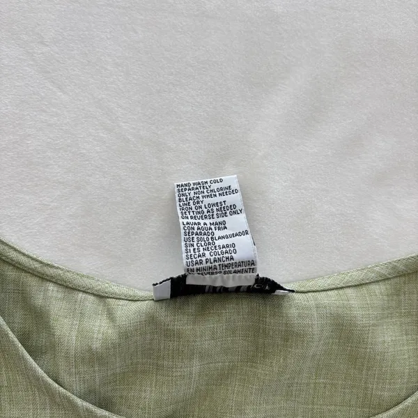 90s Vintage Sag Harbor Sleeveless Top Petite 10 Minimalist Preppy Fall Coquette - Image 4